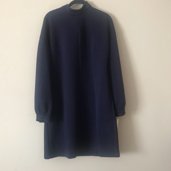 Anthropologie Dresses & Skirts - Anthropologie Long Sleeve Navy Dress